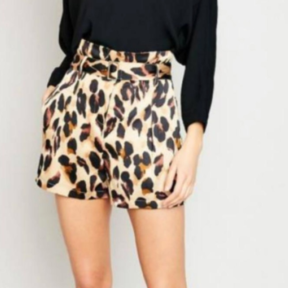 Leopard Shorts